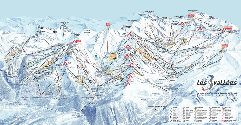 世界一標高の高いスキー場　ヴァル・トランス